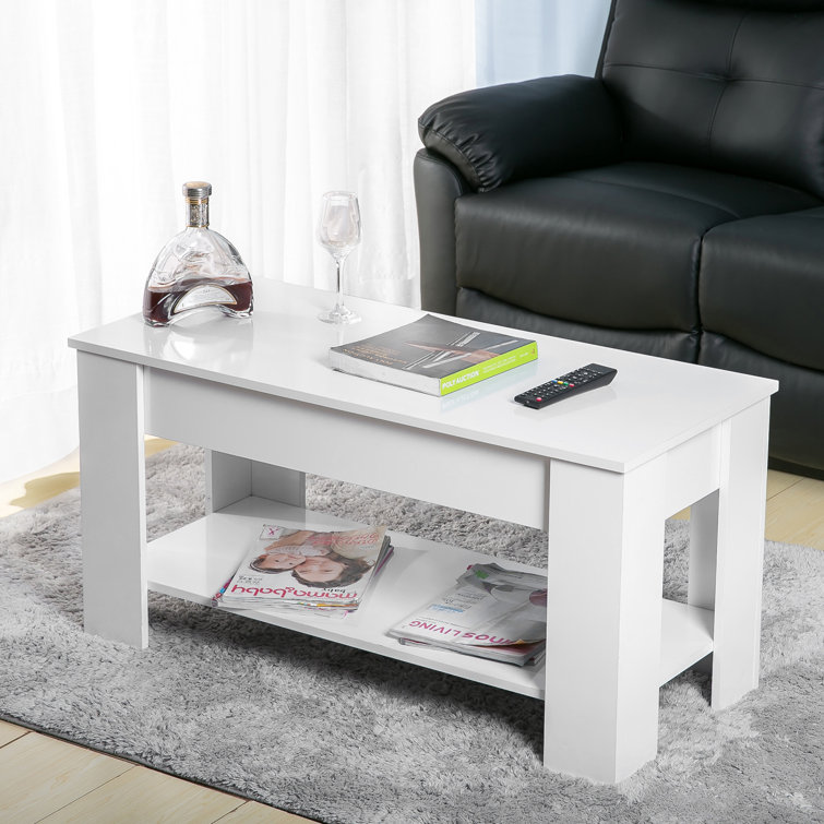 Ebern Designs Eadric Lift Top Extendable Coffee Table with Storage